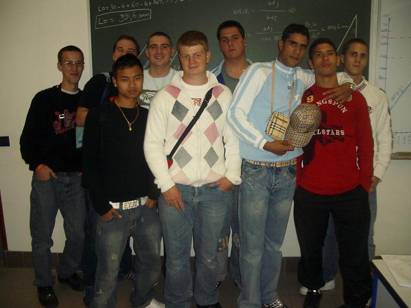 Photo de classe des BAC PRO ROC