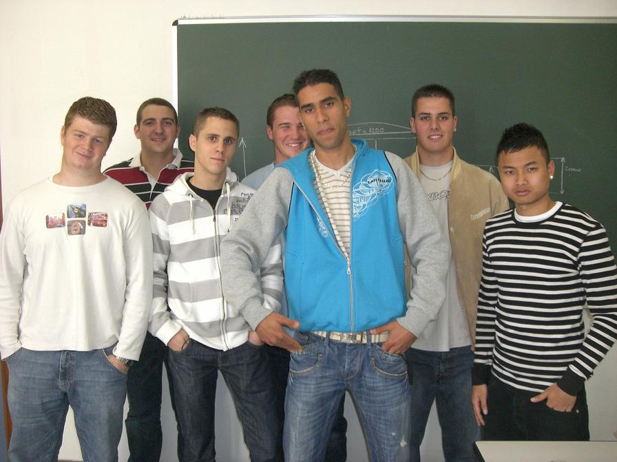 Photo de classe des BAC PRO ROC