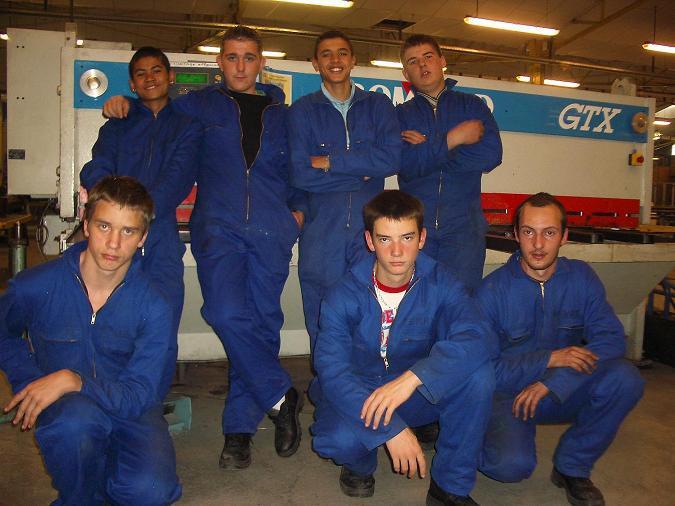 Photo de classe des BEP ROC