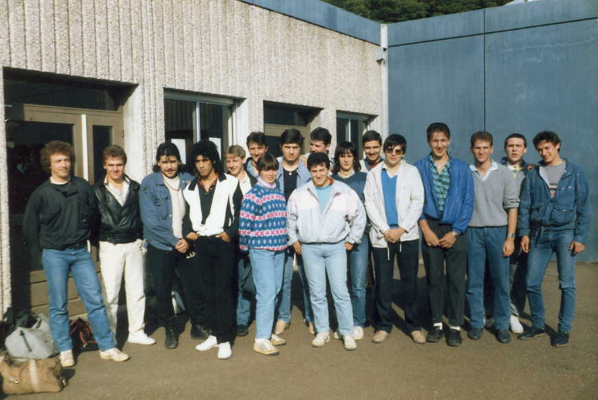 Photo de classe des BT, Brevet de technicien