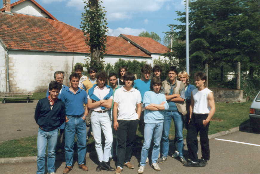 Photo de classe des BT, Brevet de technicien