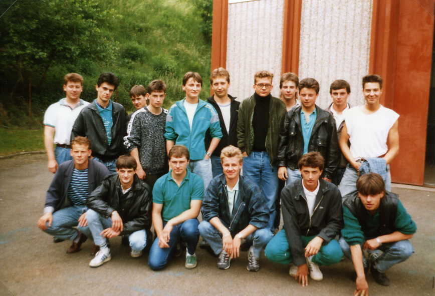 Photo de classe des BT, Brevet de technicien