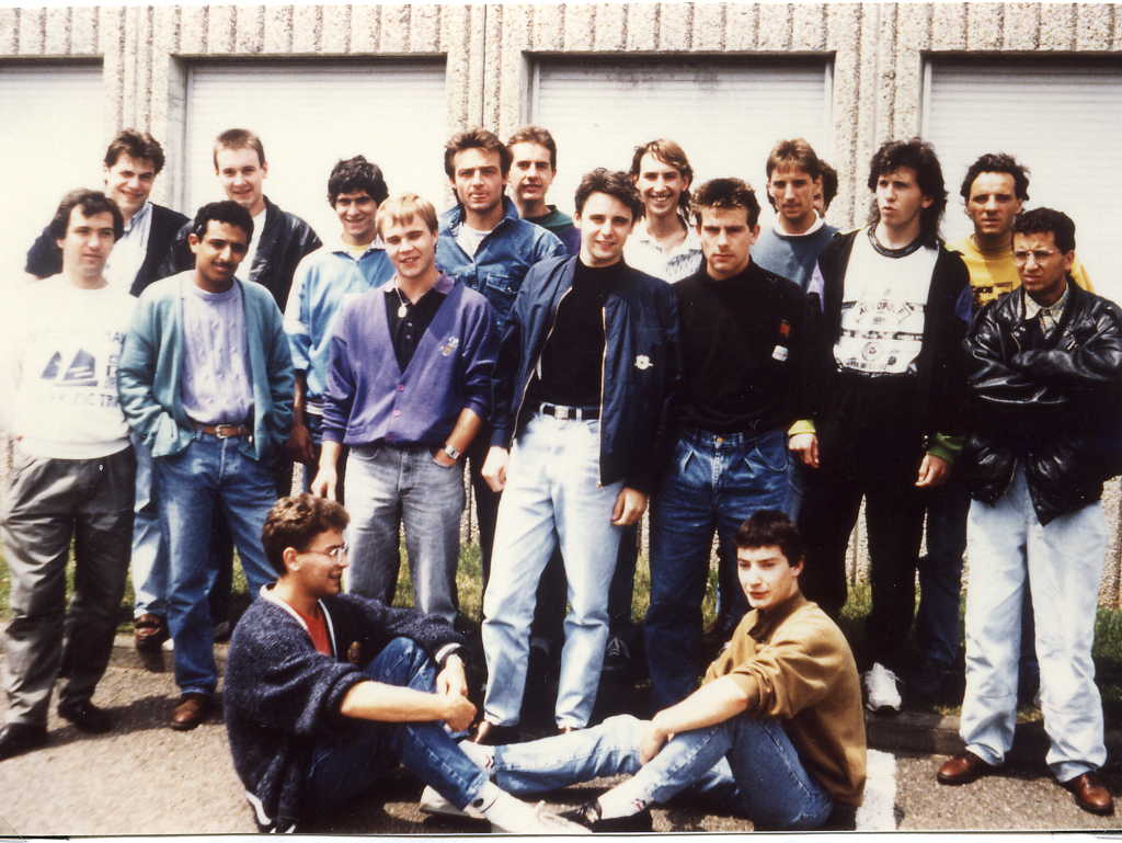 Photo de classe des BT, Brevet de technicien