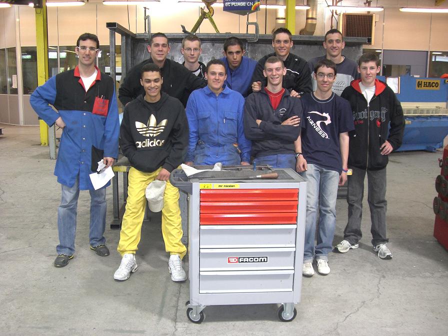 Photo de classe des Secondes ISP