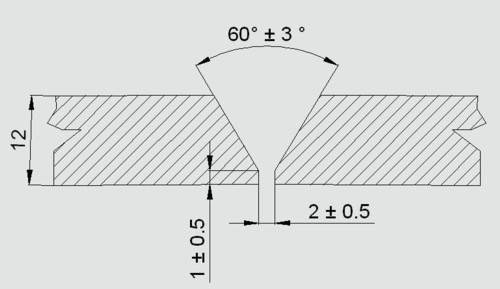 Schéma de préparation de soudure