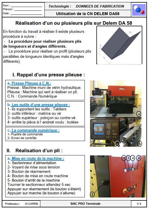 Documents Autour Du Pliage Colly Et Amada Delem 58 Par Brice Rocd Cier Forum Soudage Et Chaudronnerie