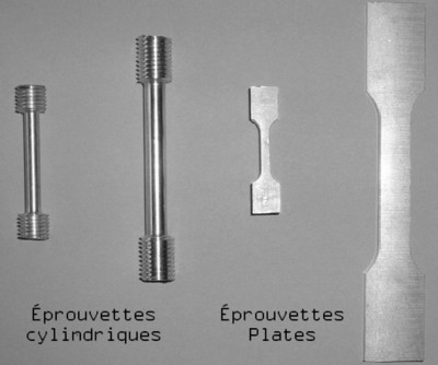 Eprouvette de traction