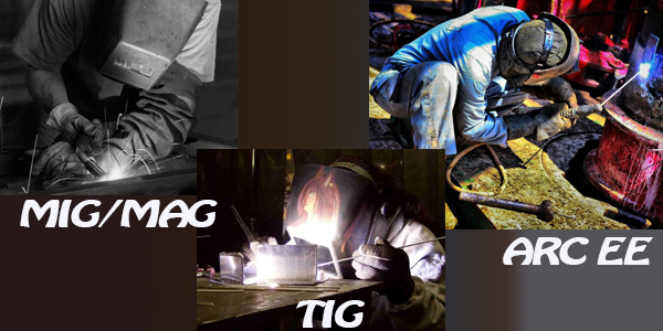 Le soudage MIG/MAG, le TIG et le soudage à l'arc EE