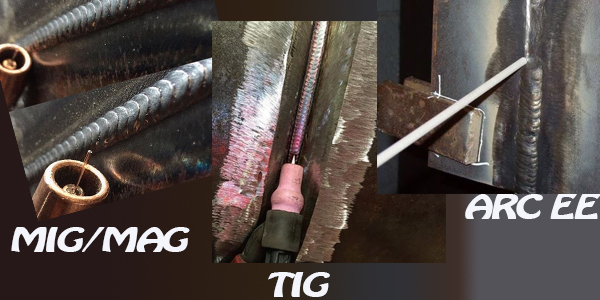 Comparaison des soudures MAG, TIG, ARC EE