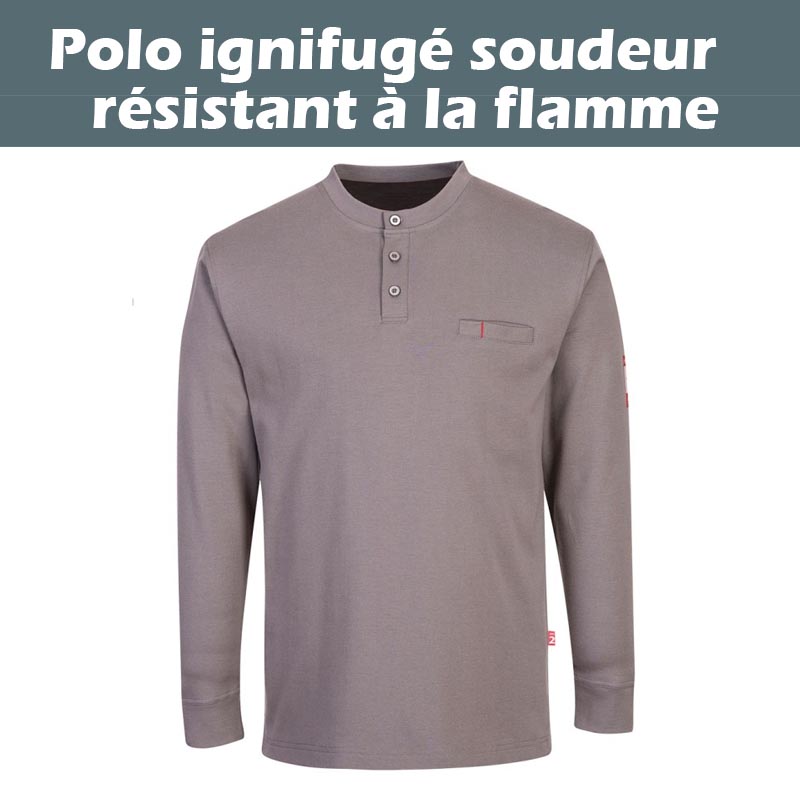 polo ignifuge soudeur