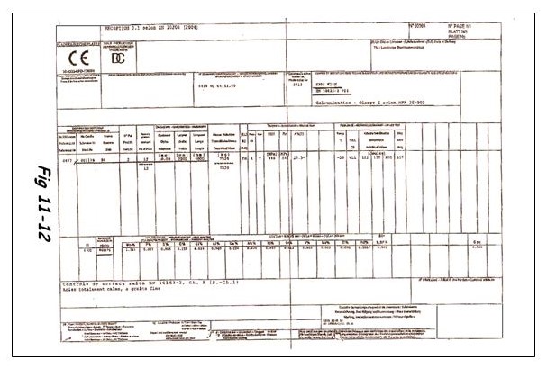 Exemple de CCPU ou certificat matière