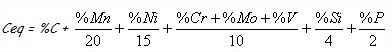 Formule carbone équivalent