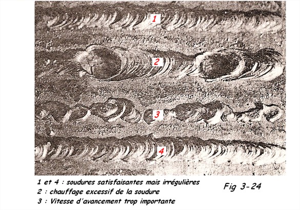 Aspect soudures chalumeau 2