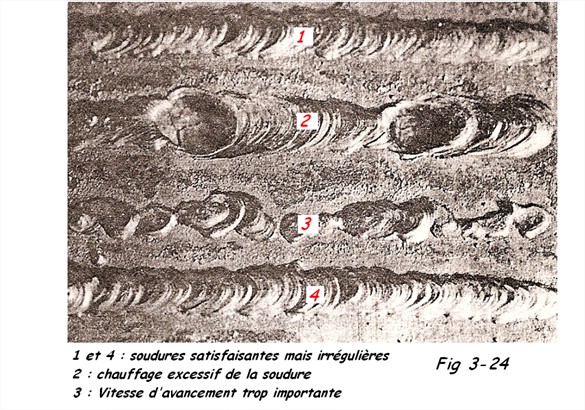 Aspect soudures chalumeau 2