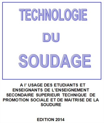 Technologie du soudage de Jean MATON