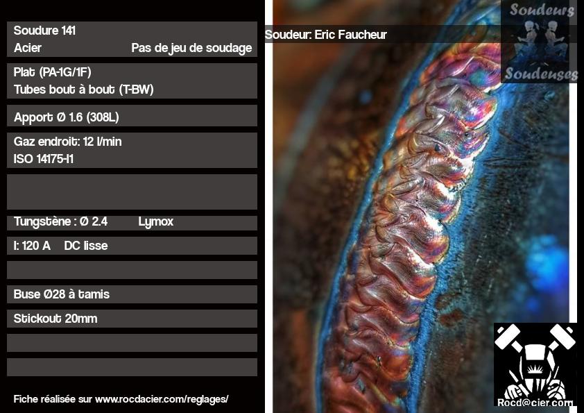 Soudure Acier a plat