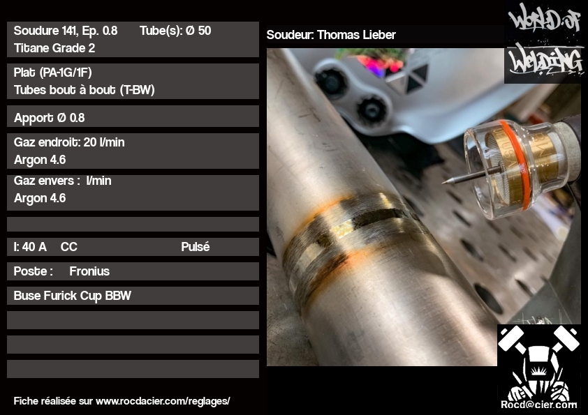 Soudure 141 T-BW PA