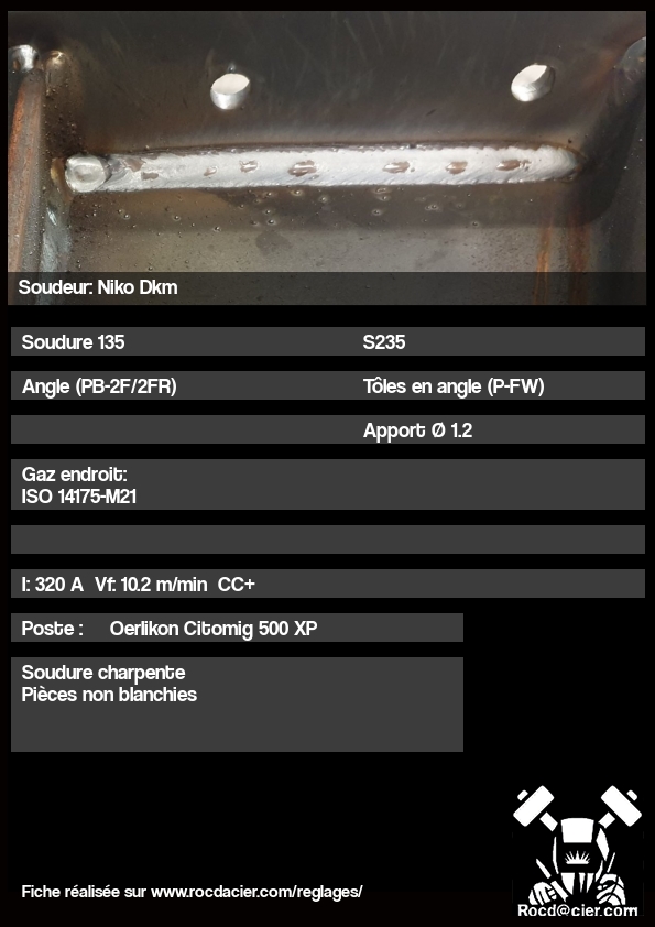 Soudure 135 P-FW PB