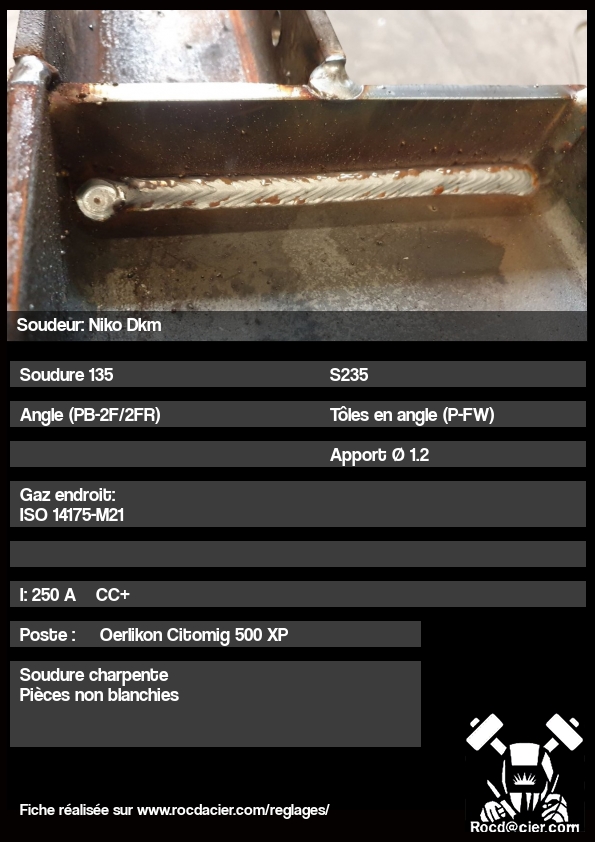 Soudure 135 P-FW PB