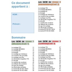 Livre QCM Rocd@cier soudage version vierge