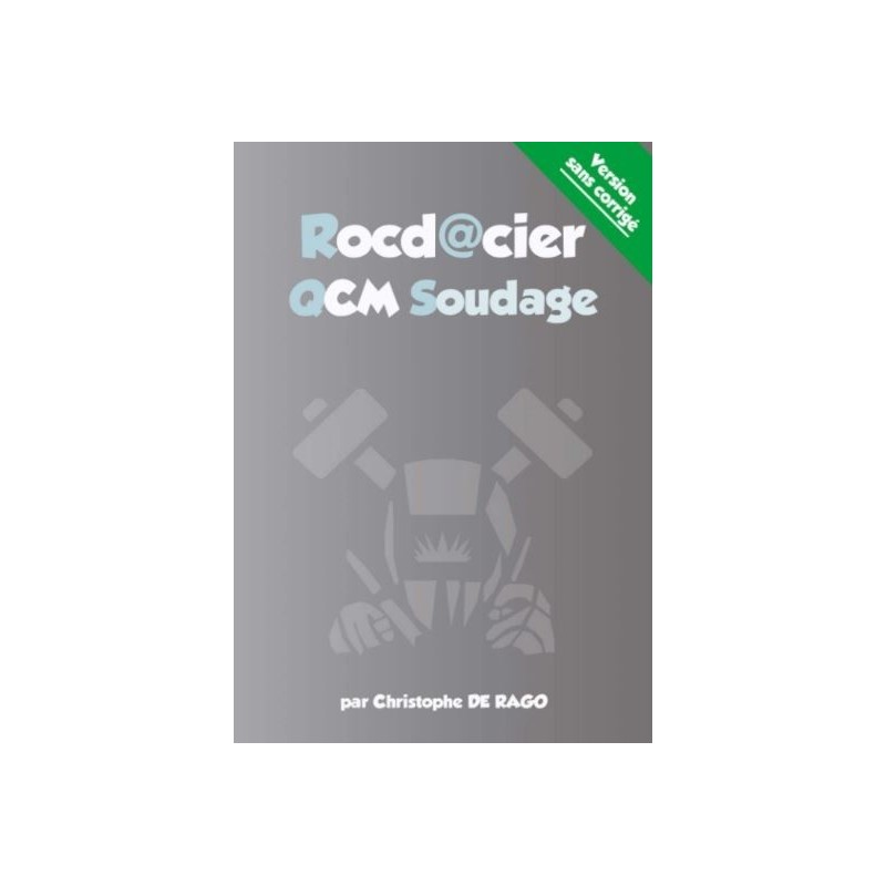 Livre QCM Rocd@cier soudage version vierge