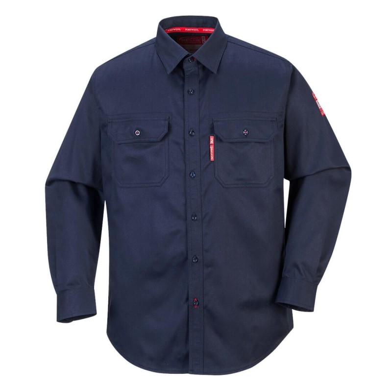 Chemise ignifugée soudeur marine