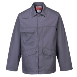 Veste de soudeur résistant à la flamme Gris