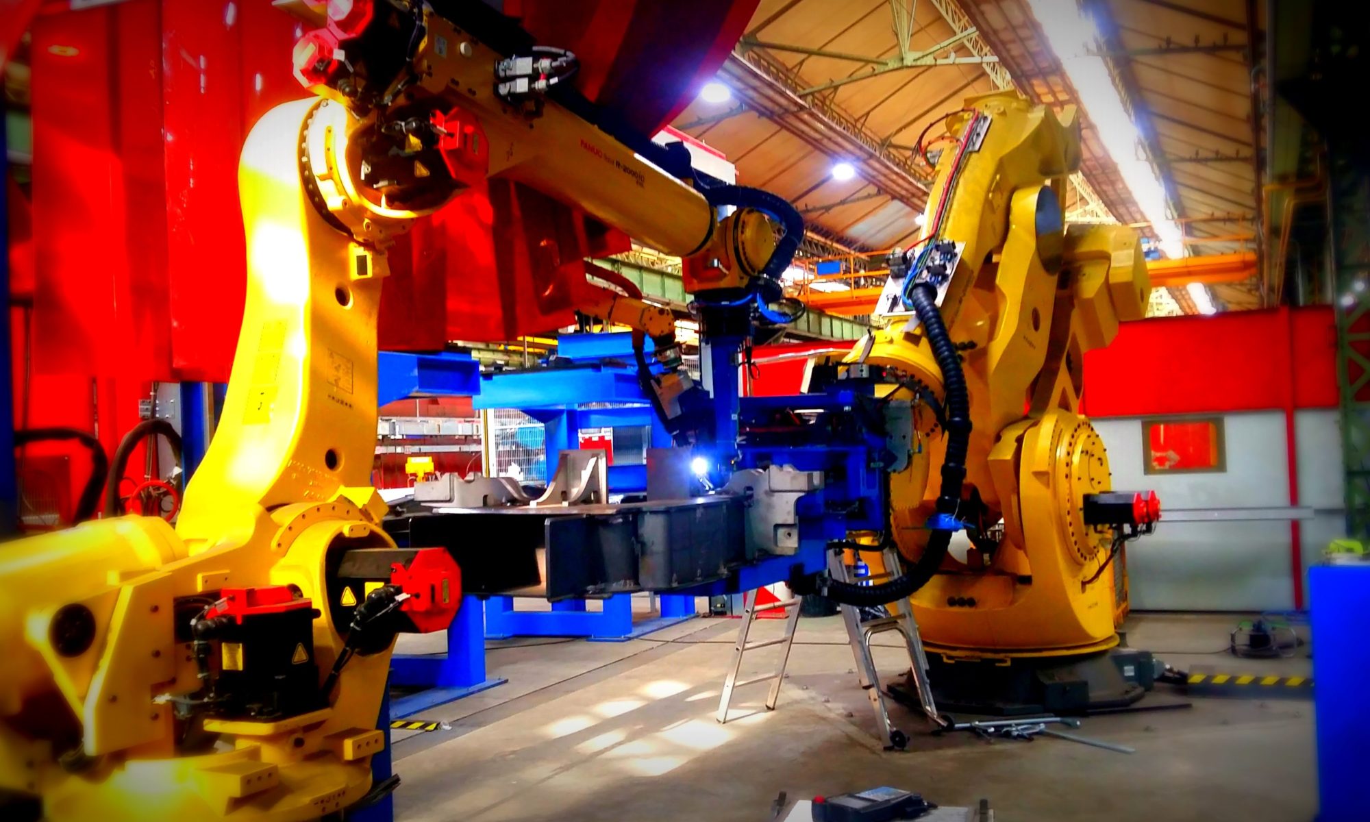 Robot soudage Alstom