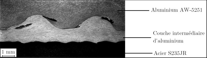 Macrographie de la soudure
