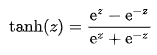 Formule tangente hyperbolique