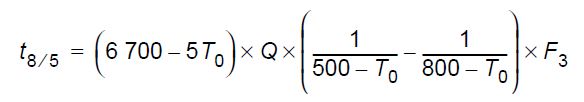 Calcul du temps de refroidissement 2