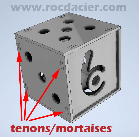 Tenons mortaises