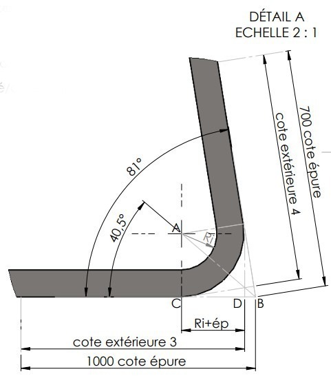 Pli détail A 2