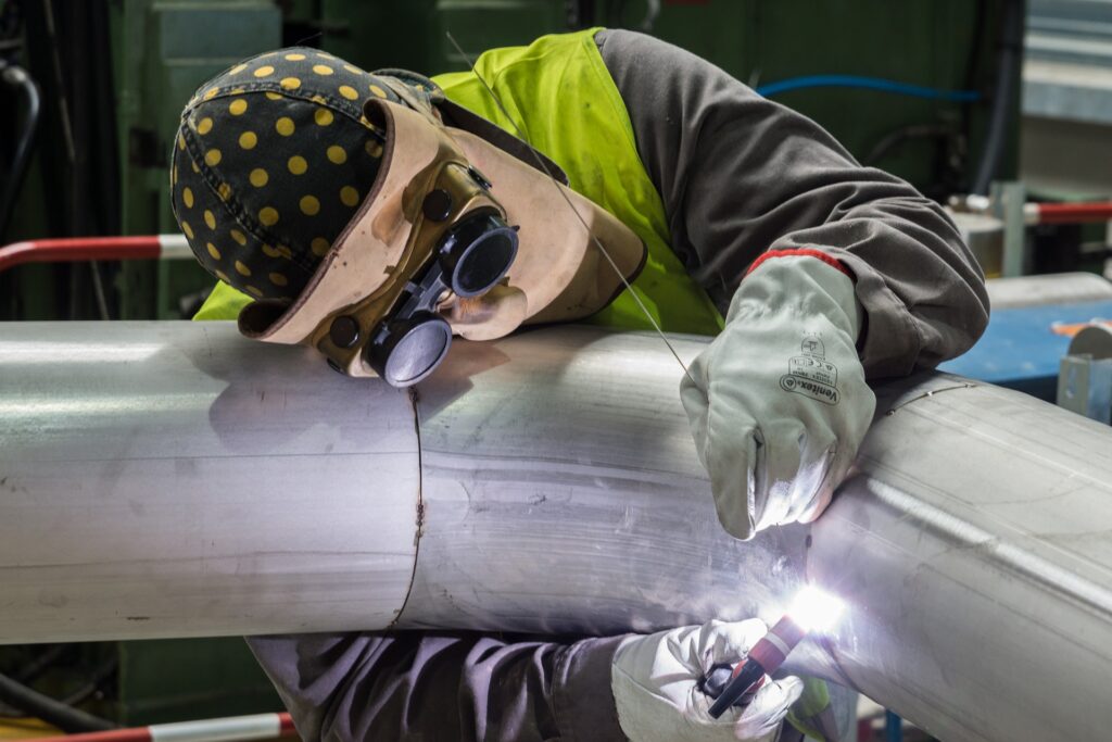 Soudeur tig tube