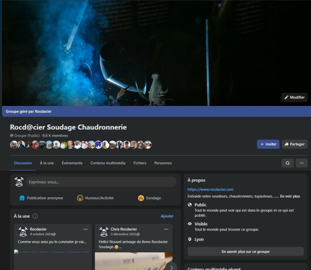 Facebook rocdacier