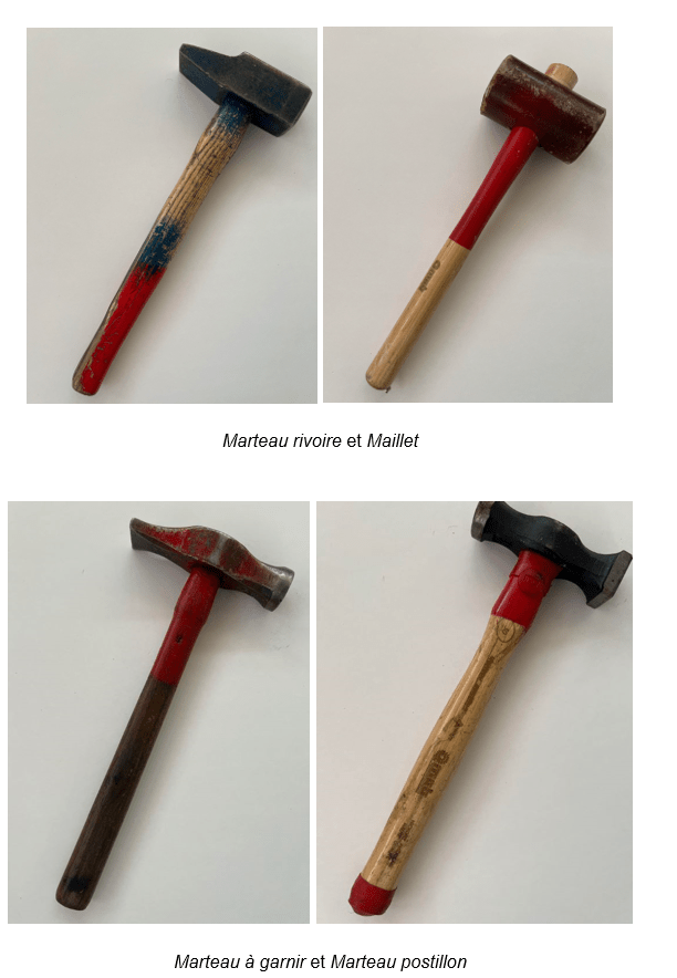 Marteaux des chaudronniers