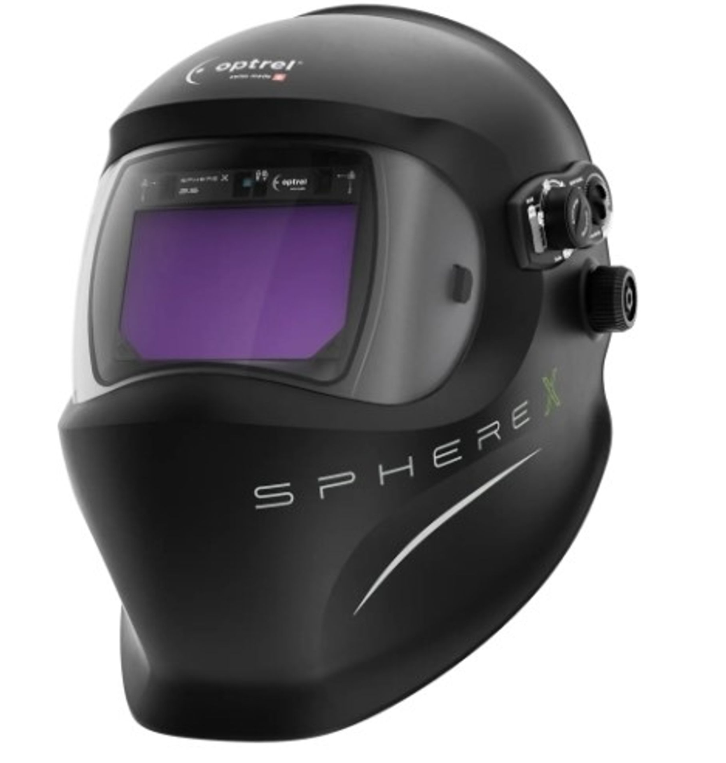 OPTREL SphereX 2.5 Noir - Cagoule de soudage