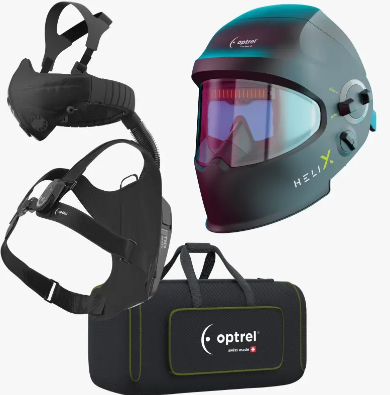OPTREL Helix CLT + Pack Swiss Air - Cagoule de soudage